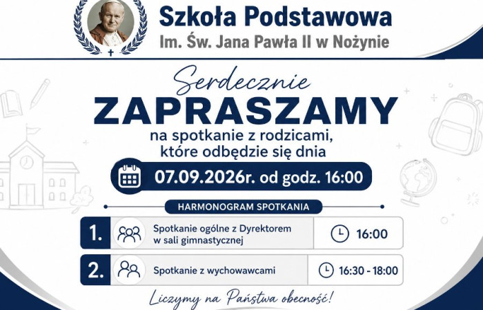 Zapraszamy na Spotkanie z Rodzicami