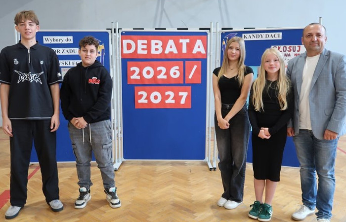 Debata kandydatów do samorządu uczniowskiego
